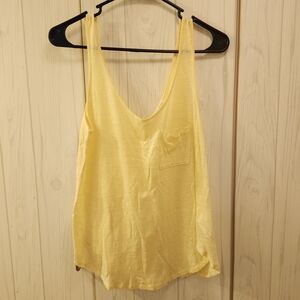 Yellow Sleeveless Women's Top